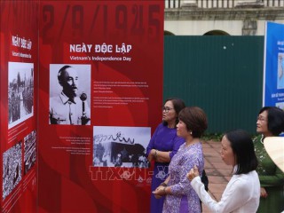 Hà Nội: Triển lãm ảnh chủ đề 'Độc lập' tại Hoàng thành Thăng Long